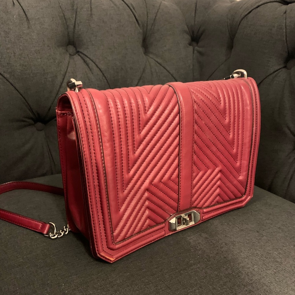 Rebecca Minkoff Quilted Jumbo Love Crossbody